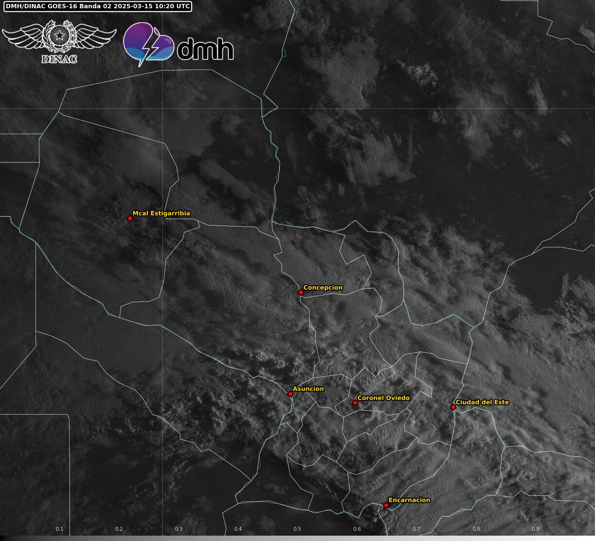 Imagen Satelital - GOES 16