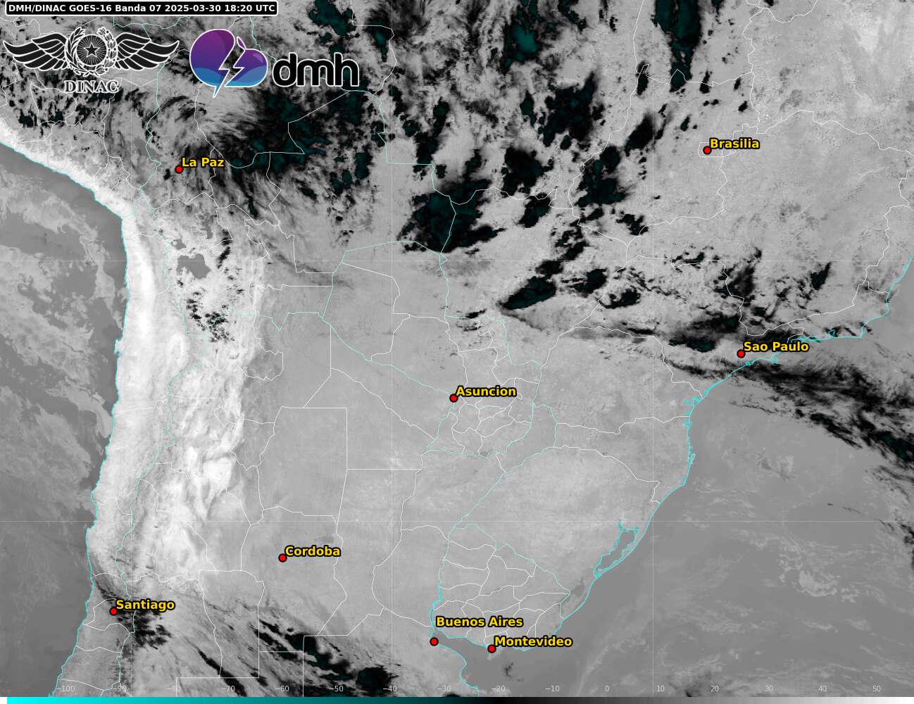 Imagen Satelital - GOES 16