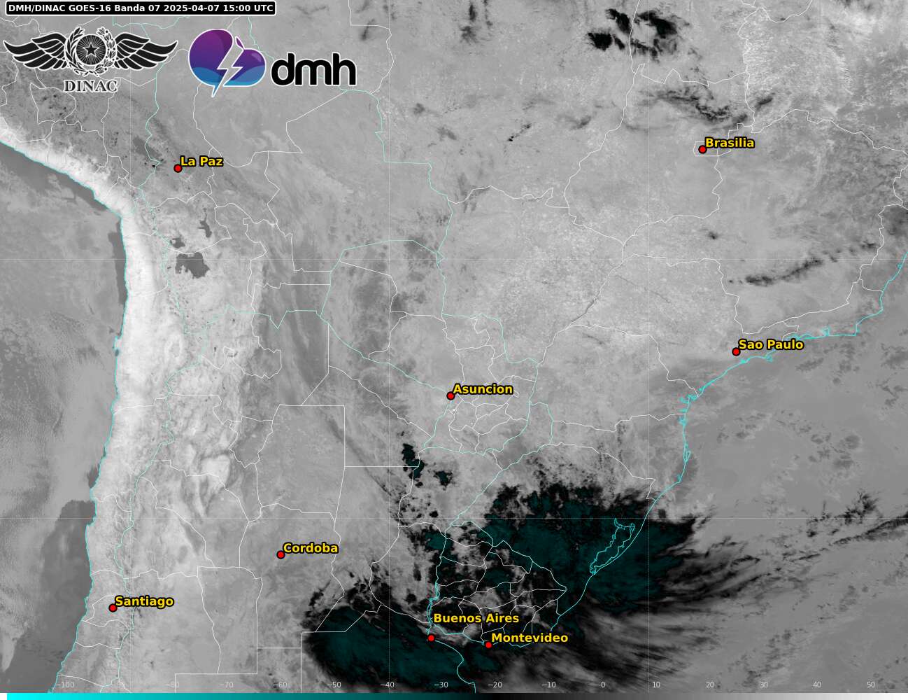Imagen Satelital - GOES 16