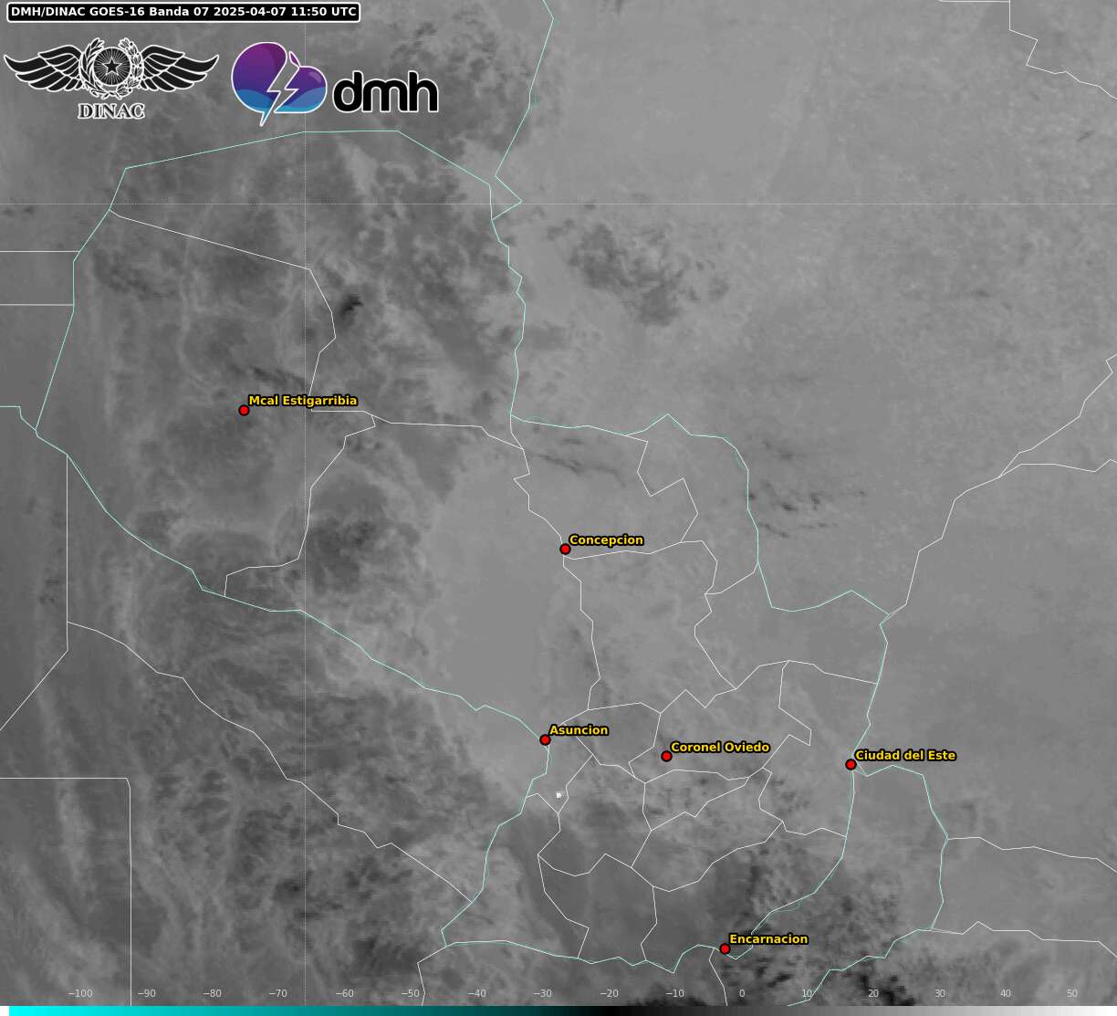 Imagen Satelital - GOES 16