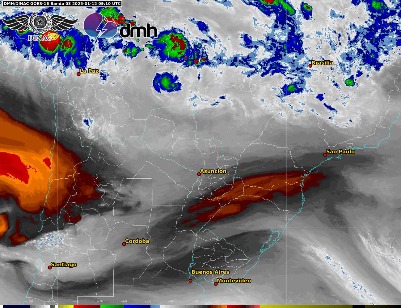 Imagen Satelital - GOES 16