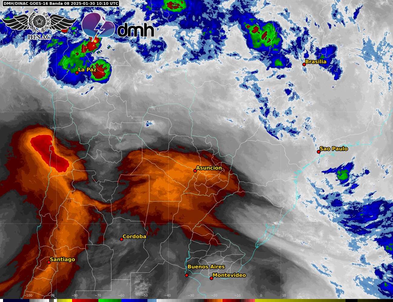 Imagen Satelital - GOES 16
