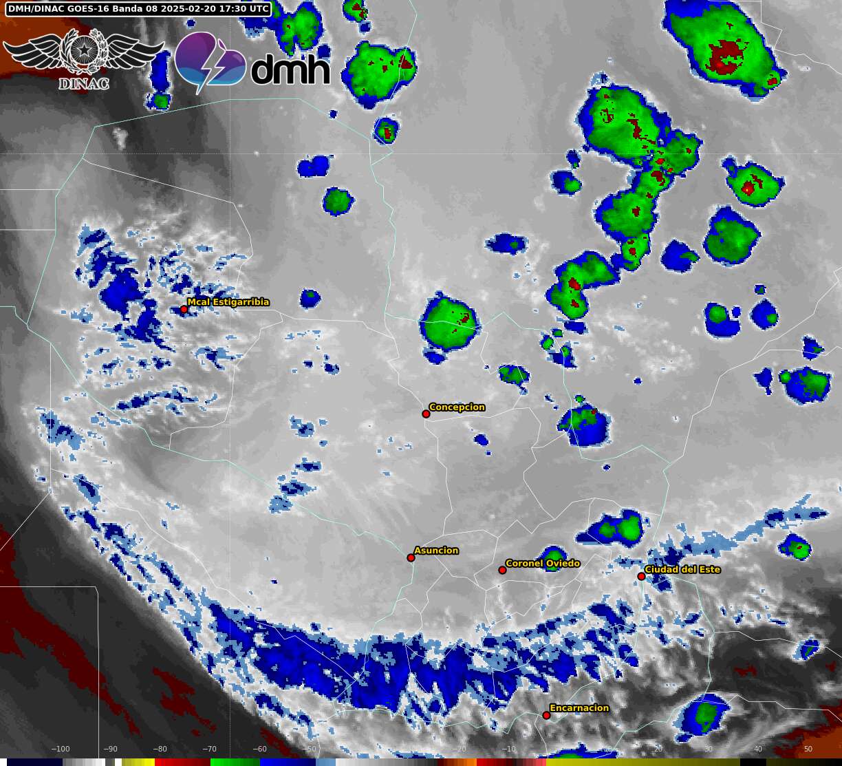 Imagen Satelital - GOES 16