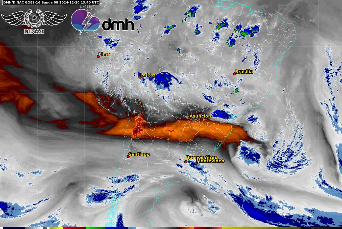 Imagen Satelital - GOES 16