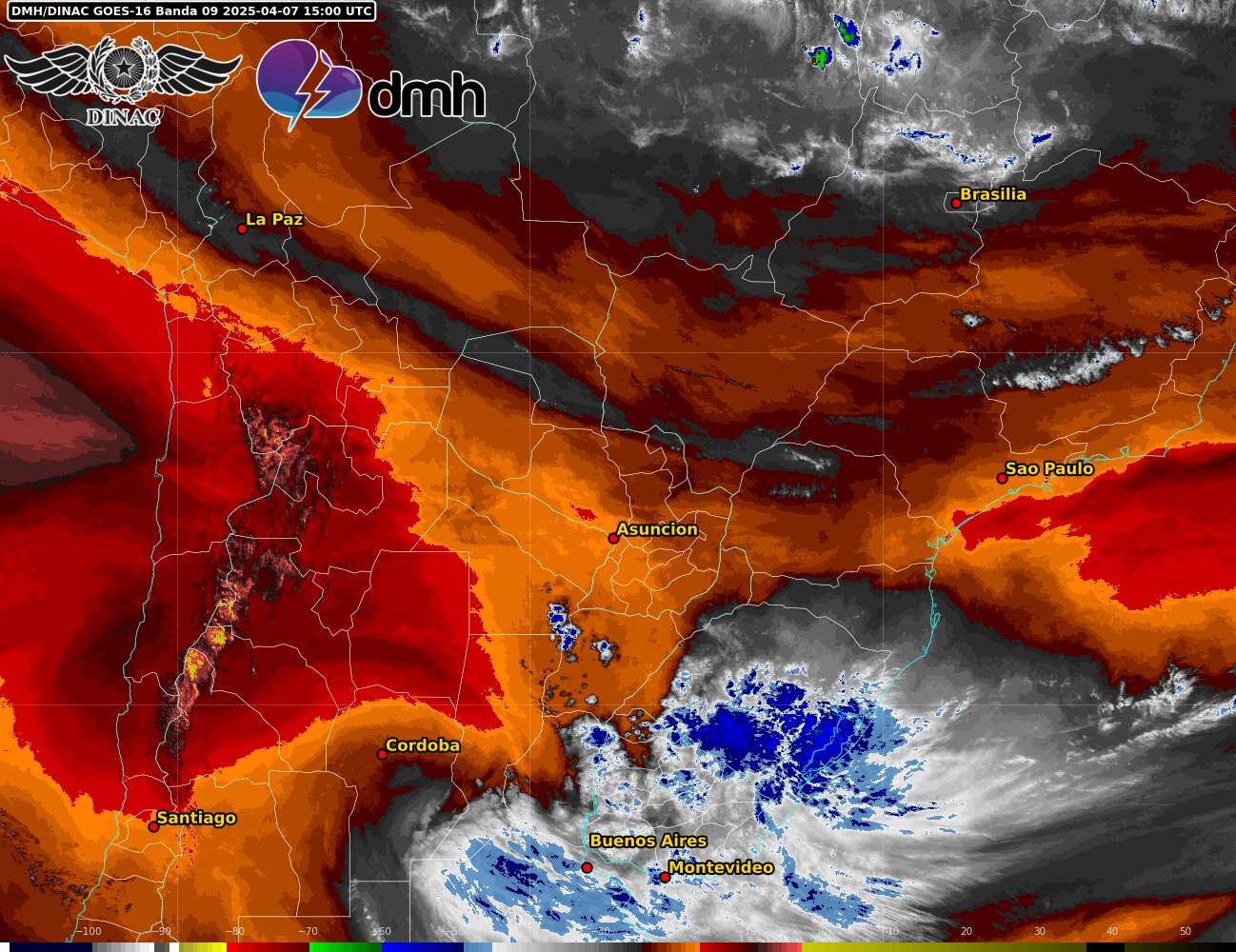 Imagen Satelital - GOES 16