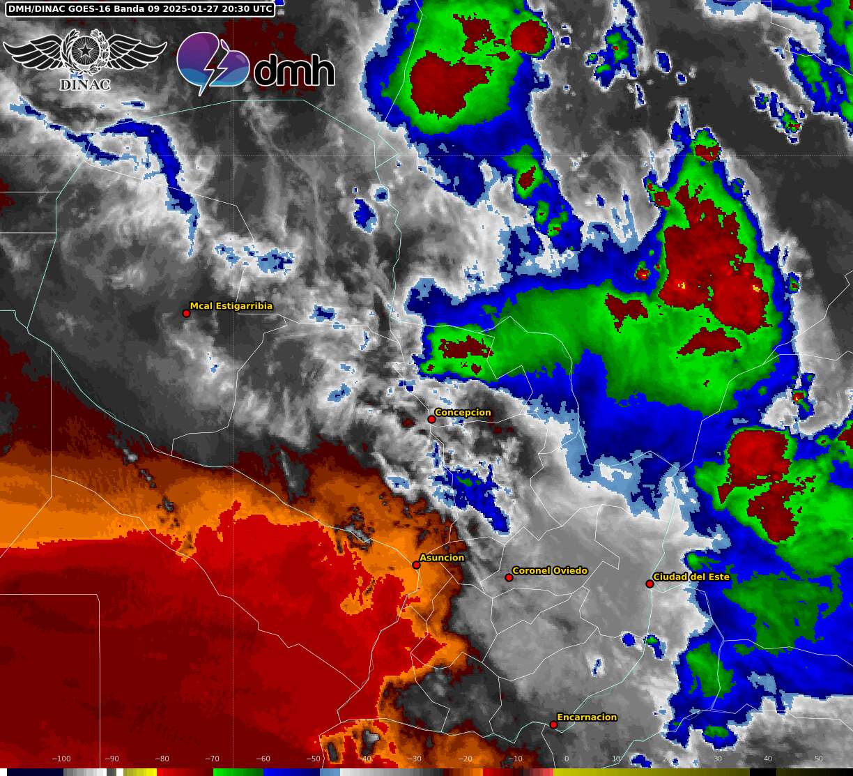 Imagen Satelital - GOES 16