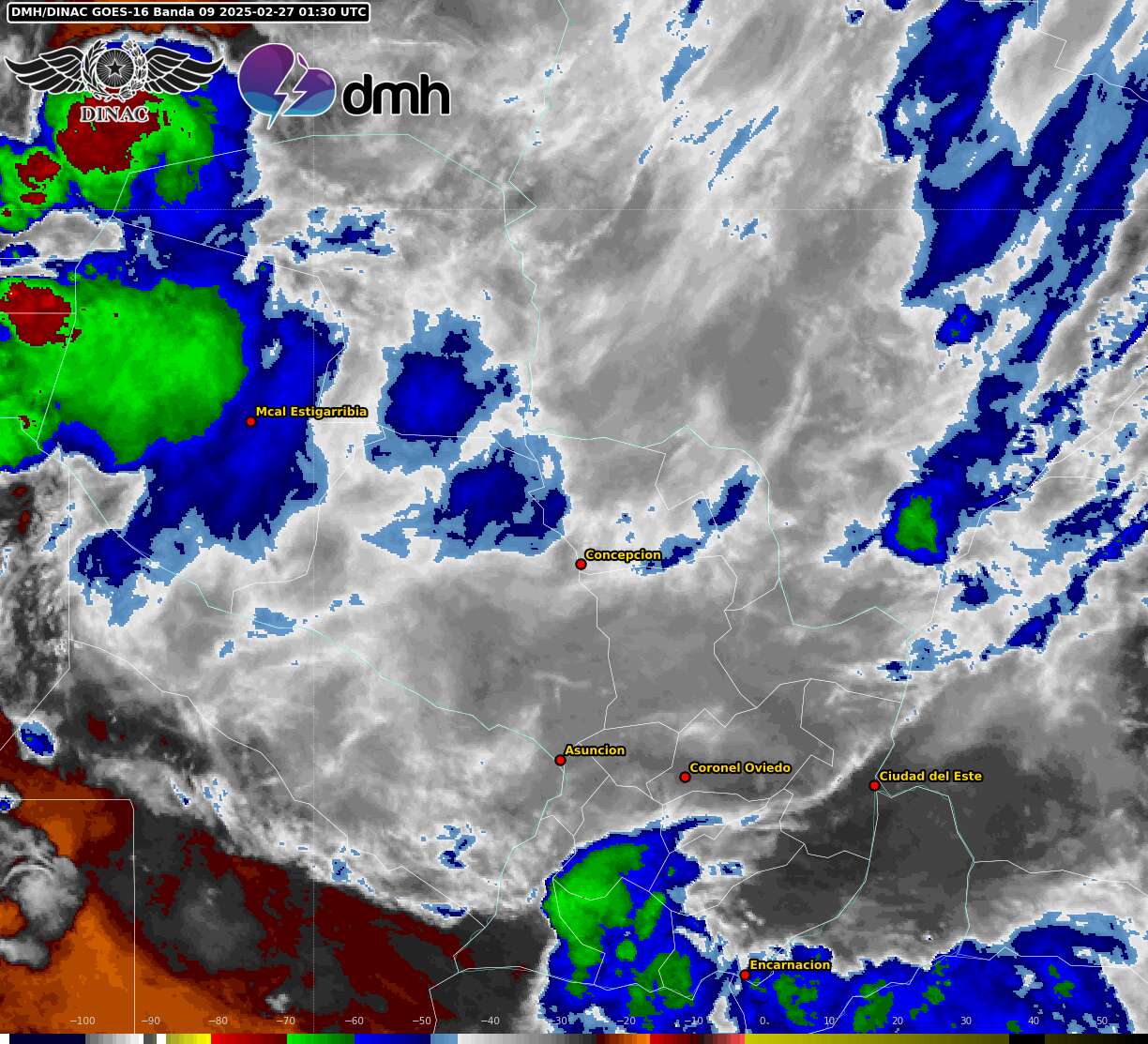 Imagen Satelital - GOES 16