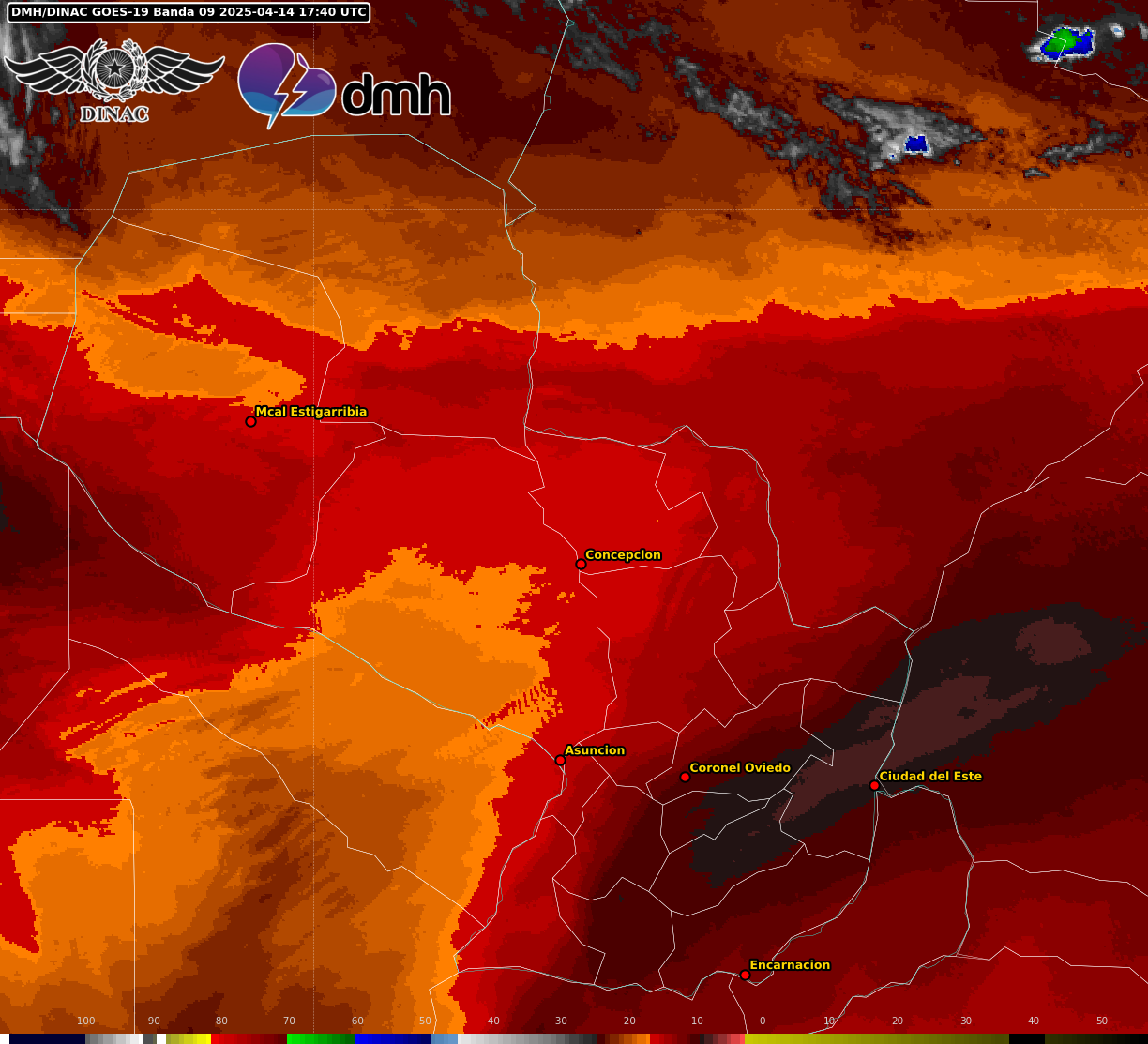 Imagen Satelital - GOES 16