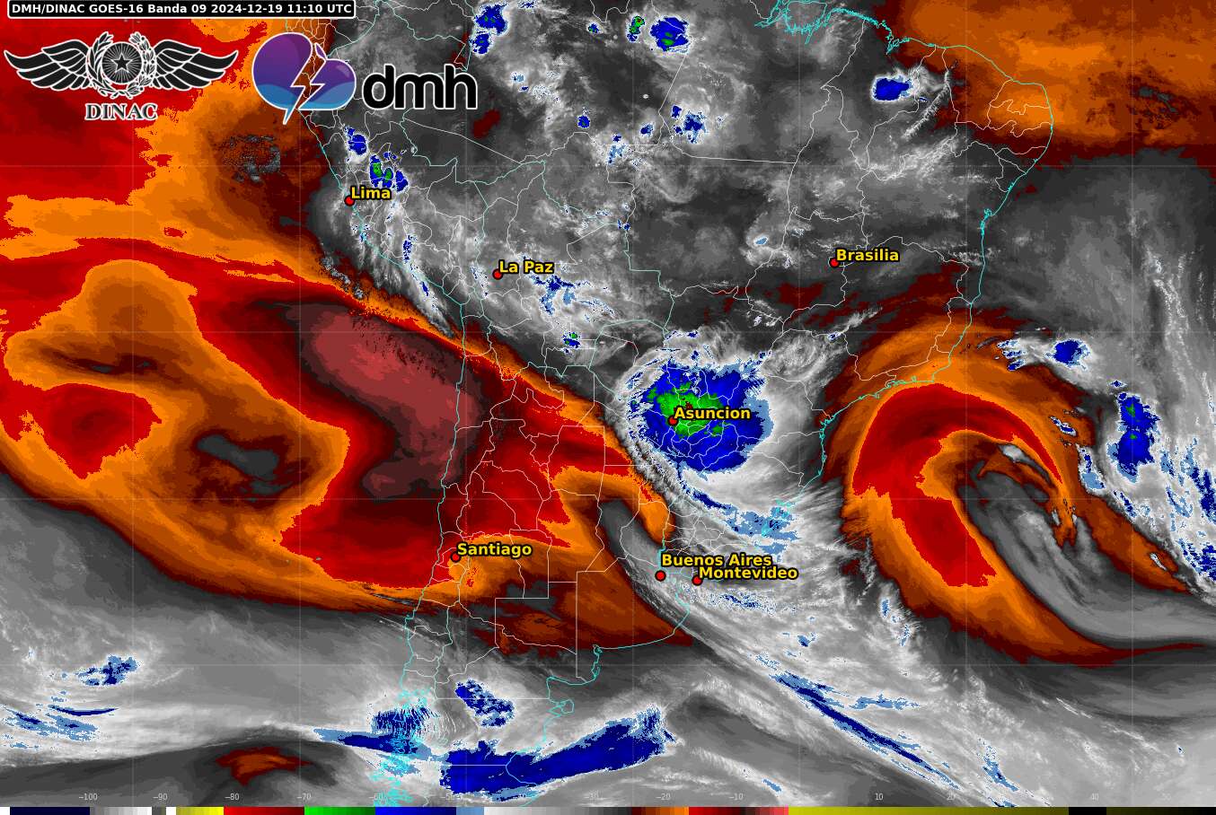 Imagen Satelital - GOES 16
