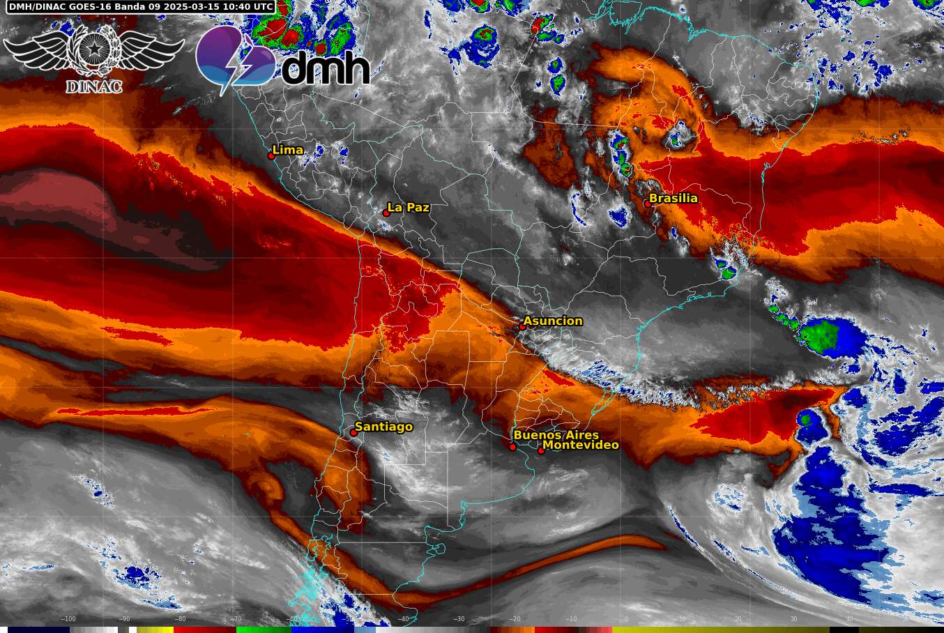 Imagen Satelital - GOES 16