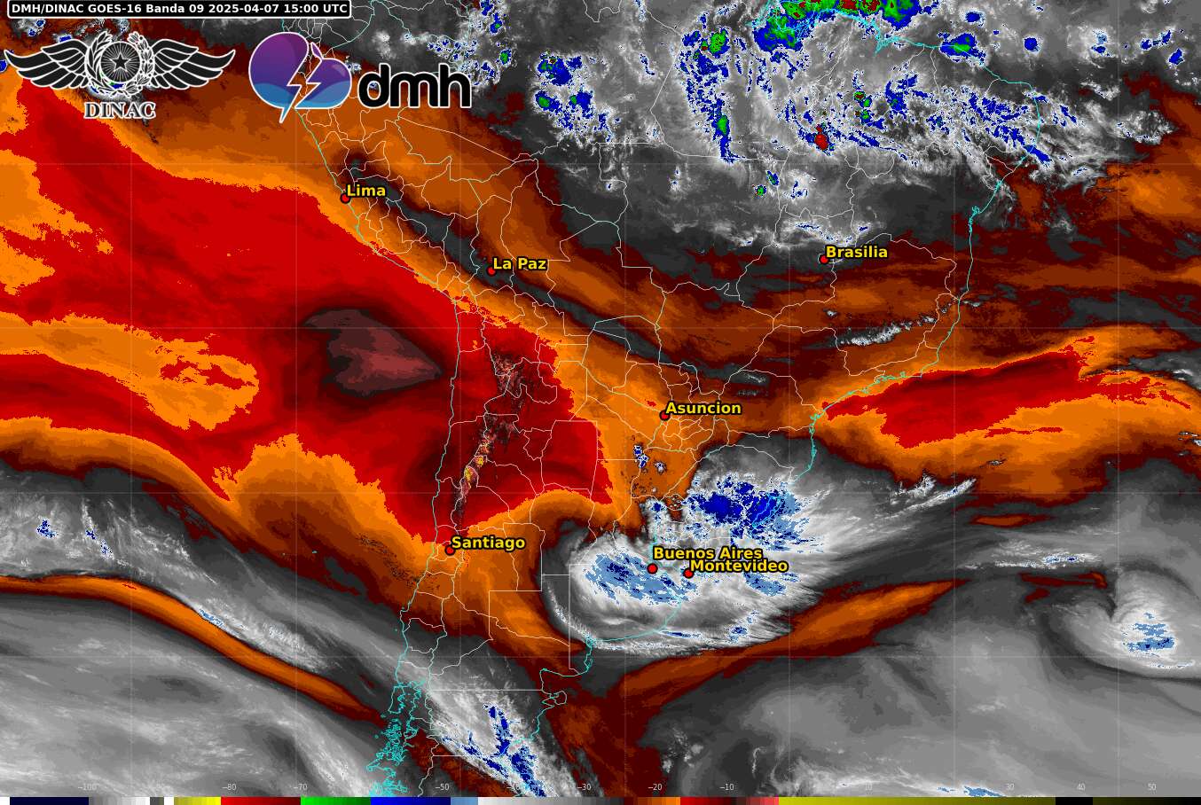 Imagen Satelital - GOES 16
