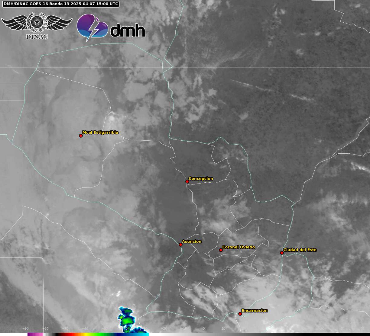 Imagen Satelital - GOES 16