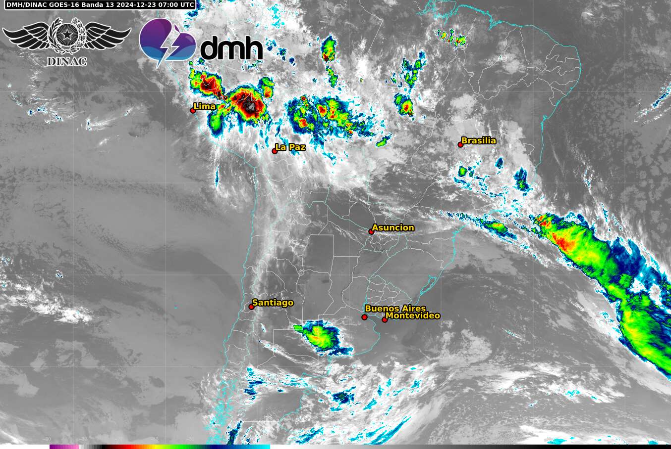 Imagen Satelital - GOES 16