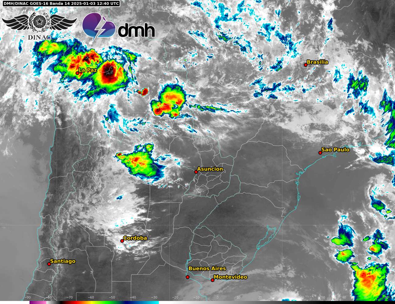 Imagen Satelital - GOES 16