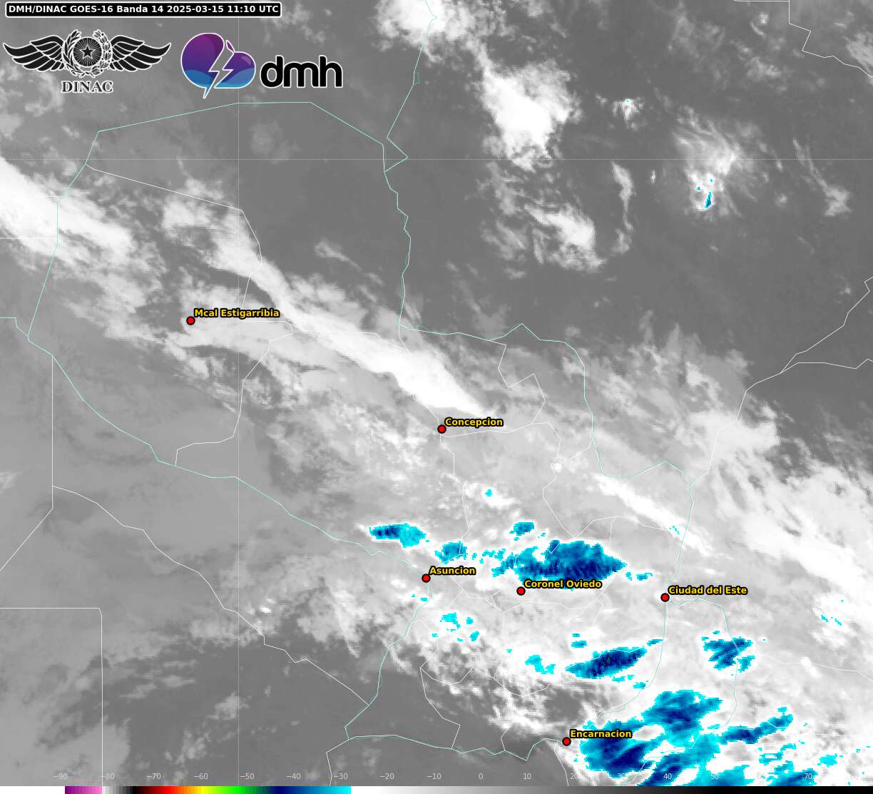 Imagen Satelital - GOES 16