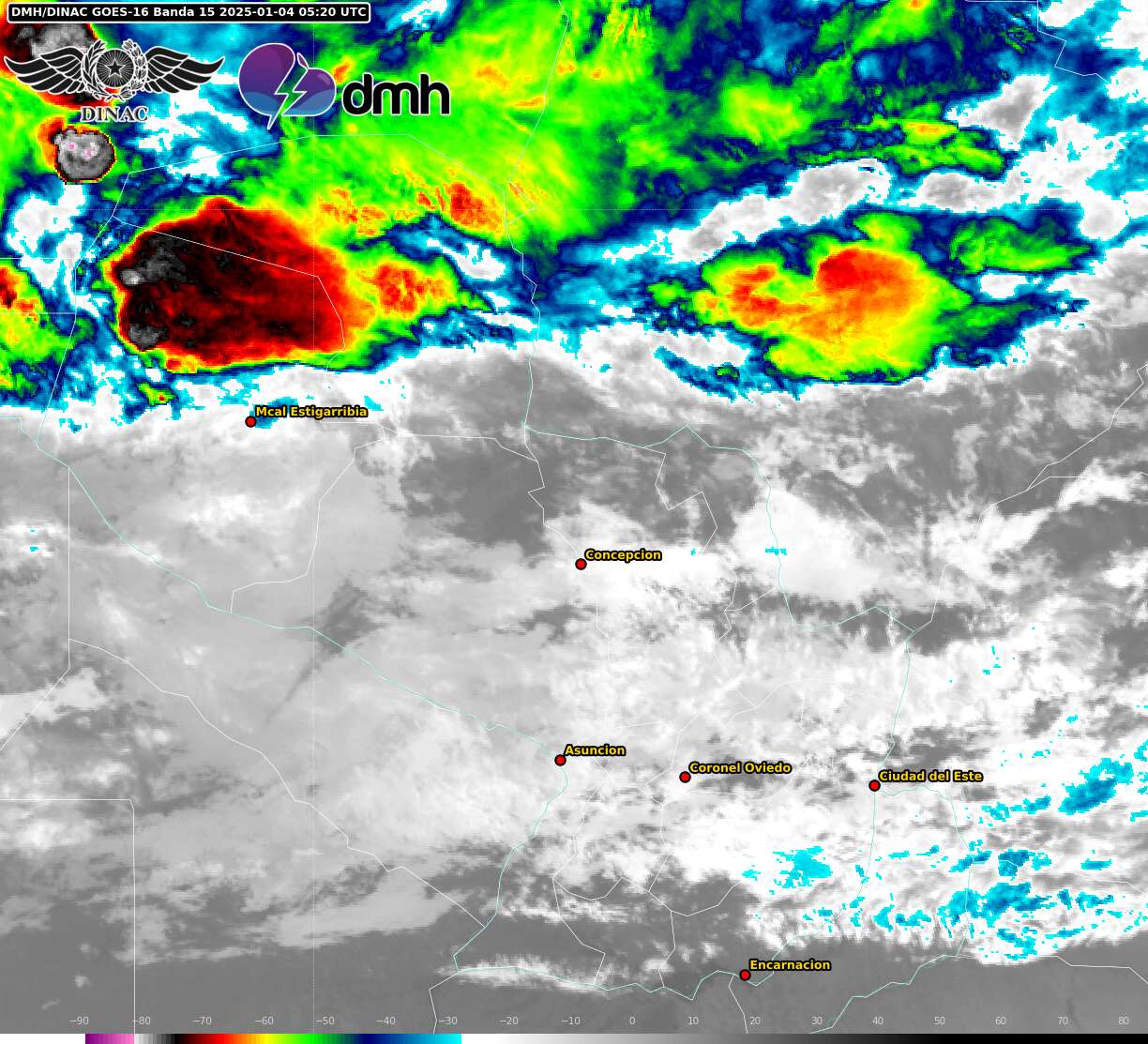 Imagen Satelital - GOES 16