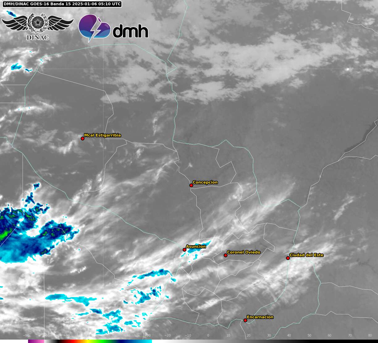 Imagen Satelital - GOES 16