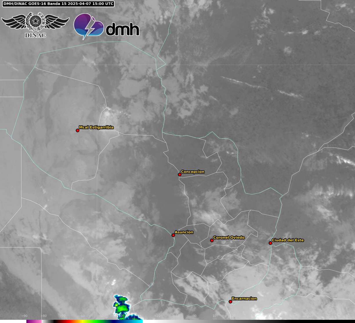 Imagen Satelital - GOES 16
