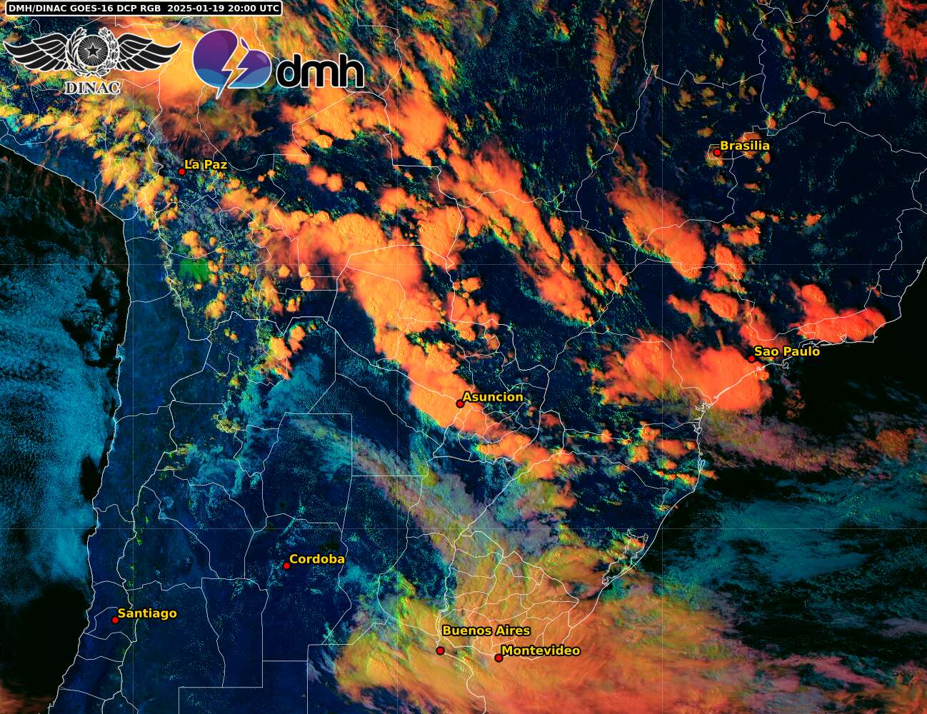 Imagen Satelital - GOES 16