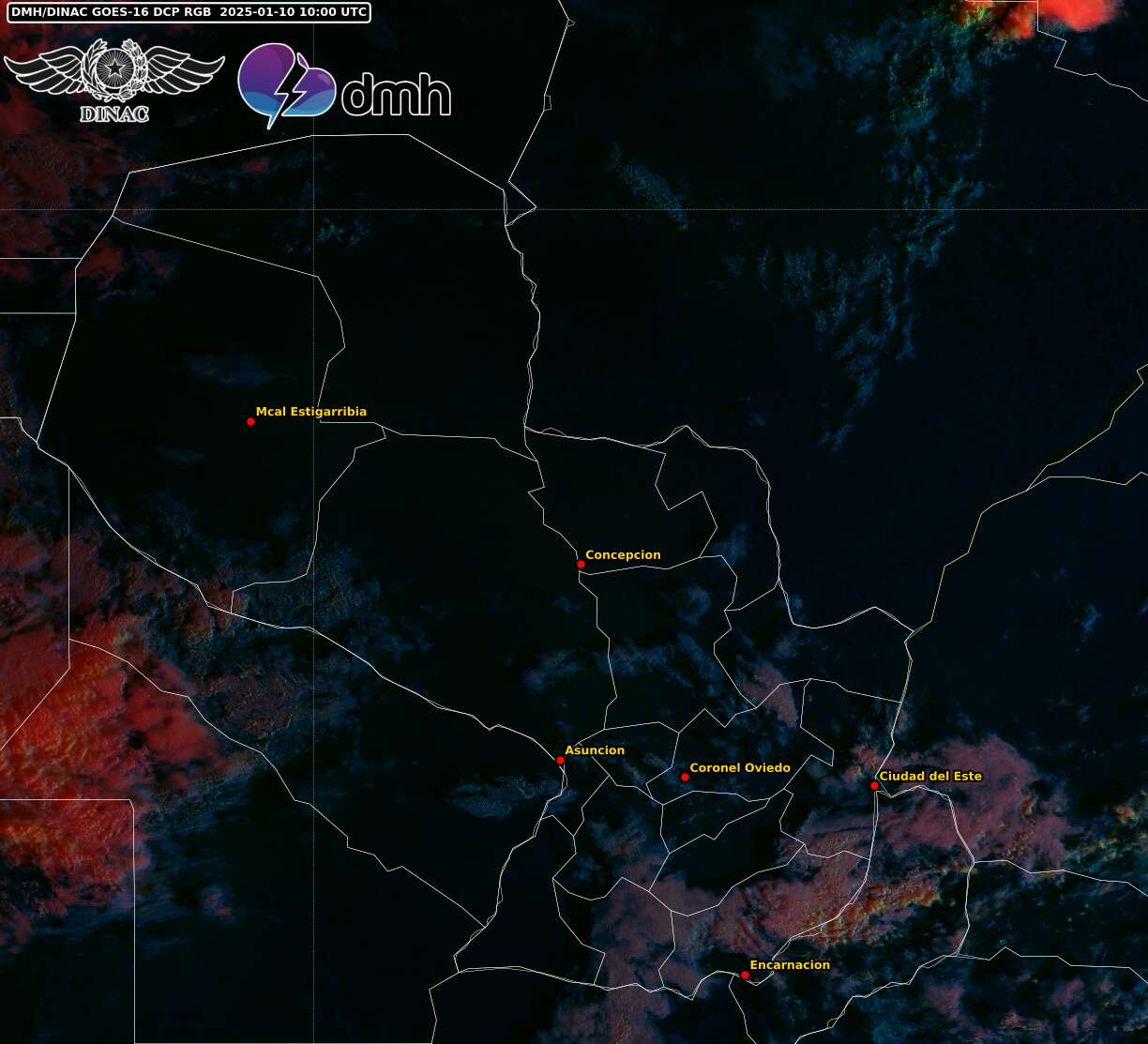 Imagen Satelital - GOES 16