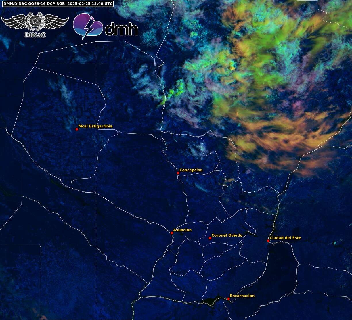 Imagen Satelital - GOES 16