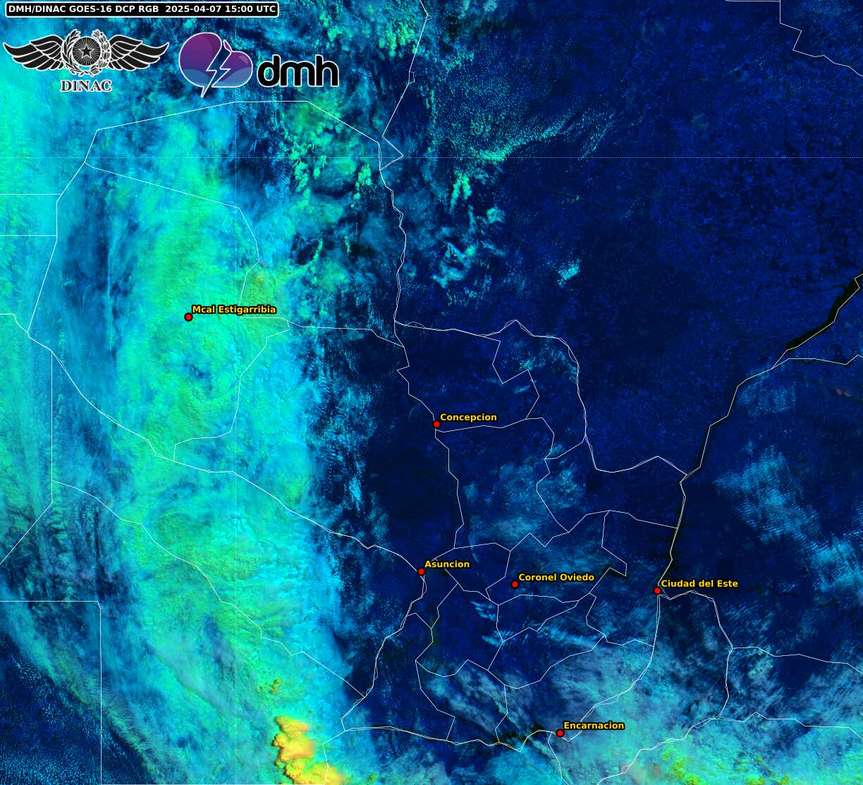 Imagen Satelital - GOES 16