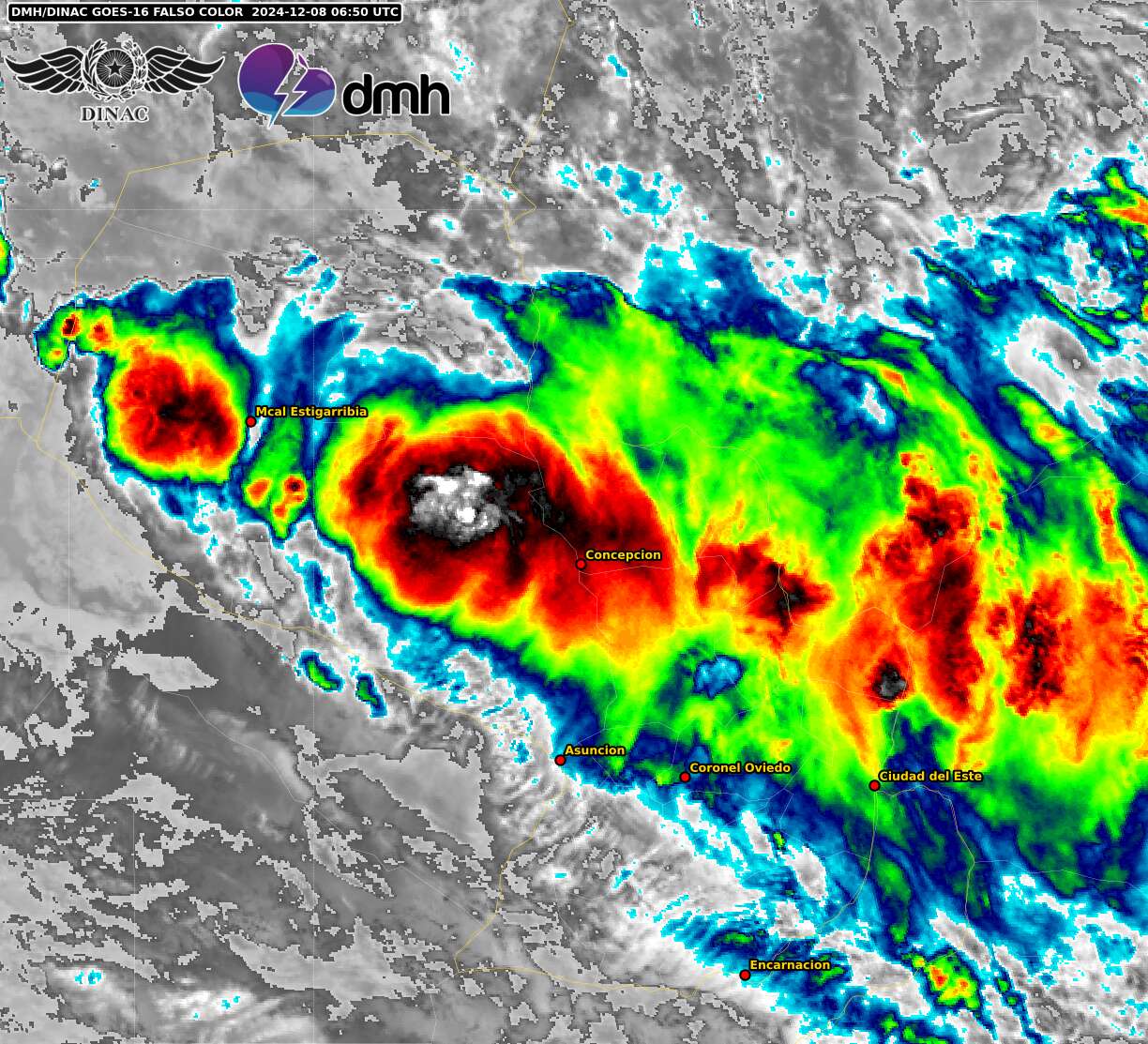 Imagen Satelital - GOES 16
