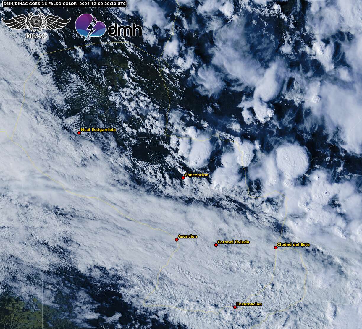 Imagen Satelital - GOES 16