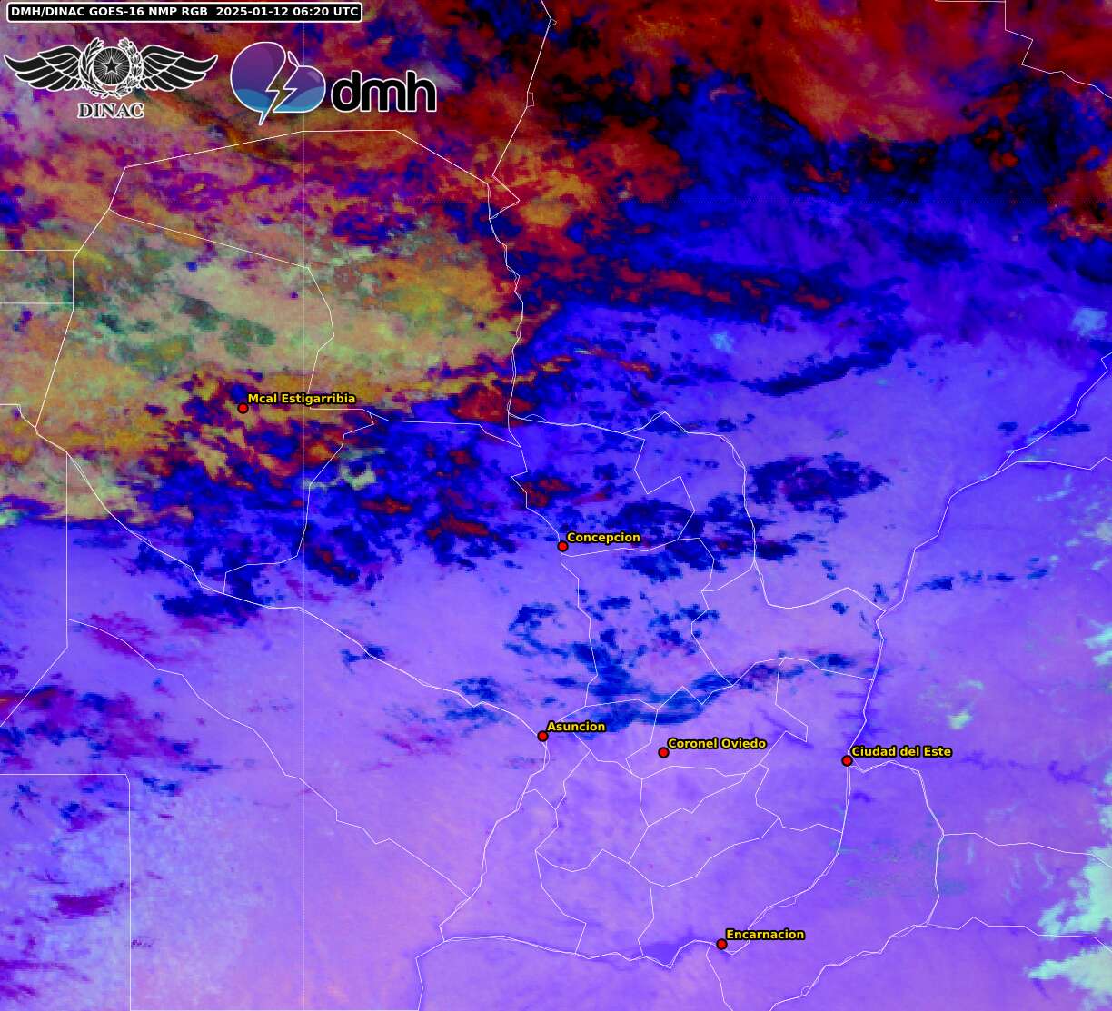 Imagen Satelital - GOES 16
